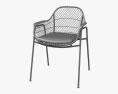 Gloster Fresco Dining chair 3d model