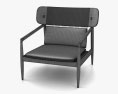 Gloster Archi Loungesessel 3D-Modell