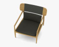 Gloster Archi Lounge chair 3d model