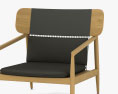 Gloster Archi Lounge chair Modello 3D