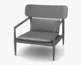Gloster Archi Loungesessel 3D-Modell