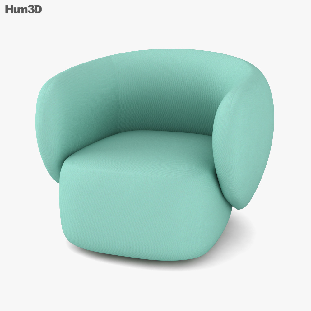Grado Swell 肘掛け椅子 3Dモデル
