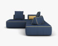 Gruppo Fox Levante 沙发 3D模型