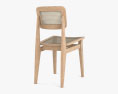 Gubi C-chair Dining chair 3d model
