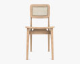 Gubi C-chair Dining chair 3d model