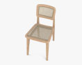 Gubi C-chair Cadeira de Jantar Modelo 3d