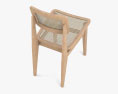 Gubi C-chair Sedia da Pranzo Modello 3D