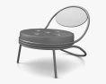 Gubi Copacabana Lounge chair 3d model