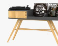 HRDL The Vinyl Table 3d model