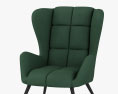 Halmar Tyrion 肘掛け椅子 3Dモデル