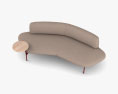 Haworth Openest Feather Sofa 3D-Modell