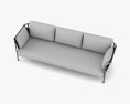 Hay Can Sofa 3D-Modell