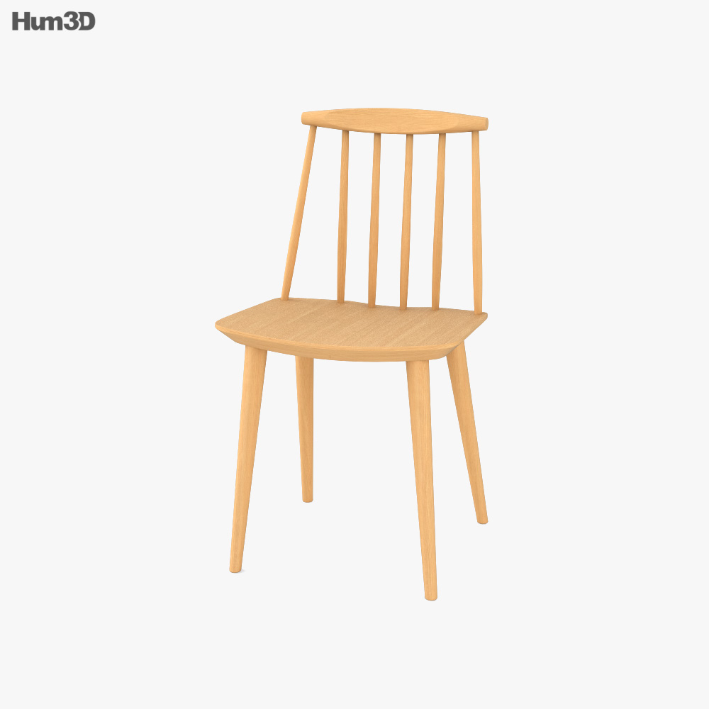 Hay J77 Chair 3D model