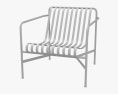 Hay Palissade Lounge chair 3d model
