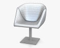 Henge Hexagon Henge Swivel chair 3D 모델 