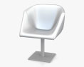 Henge Hexagon Henge Swivel chair 3D 모델 