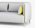 Herman Miller ColourForm Sofa 3d model