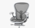 Herman Miller Aeron Chaise de Bureau Modèle 3d