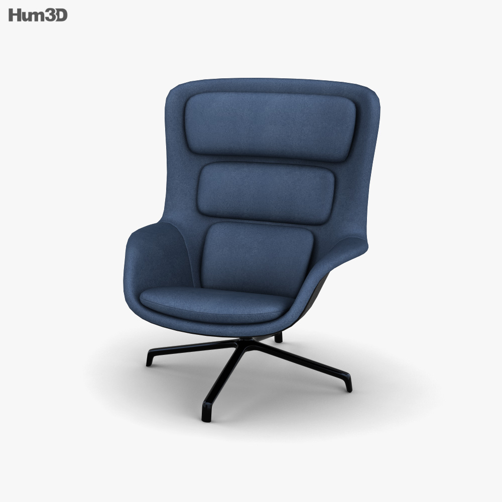 Herman Miller Striad Lounge chair 3d model