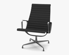 Herman Miller Eames Aluminum Group Lounge chair 3D model