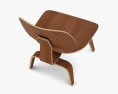 Herman Miller Eames Plywood Lounge chair 3d model