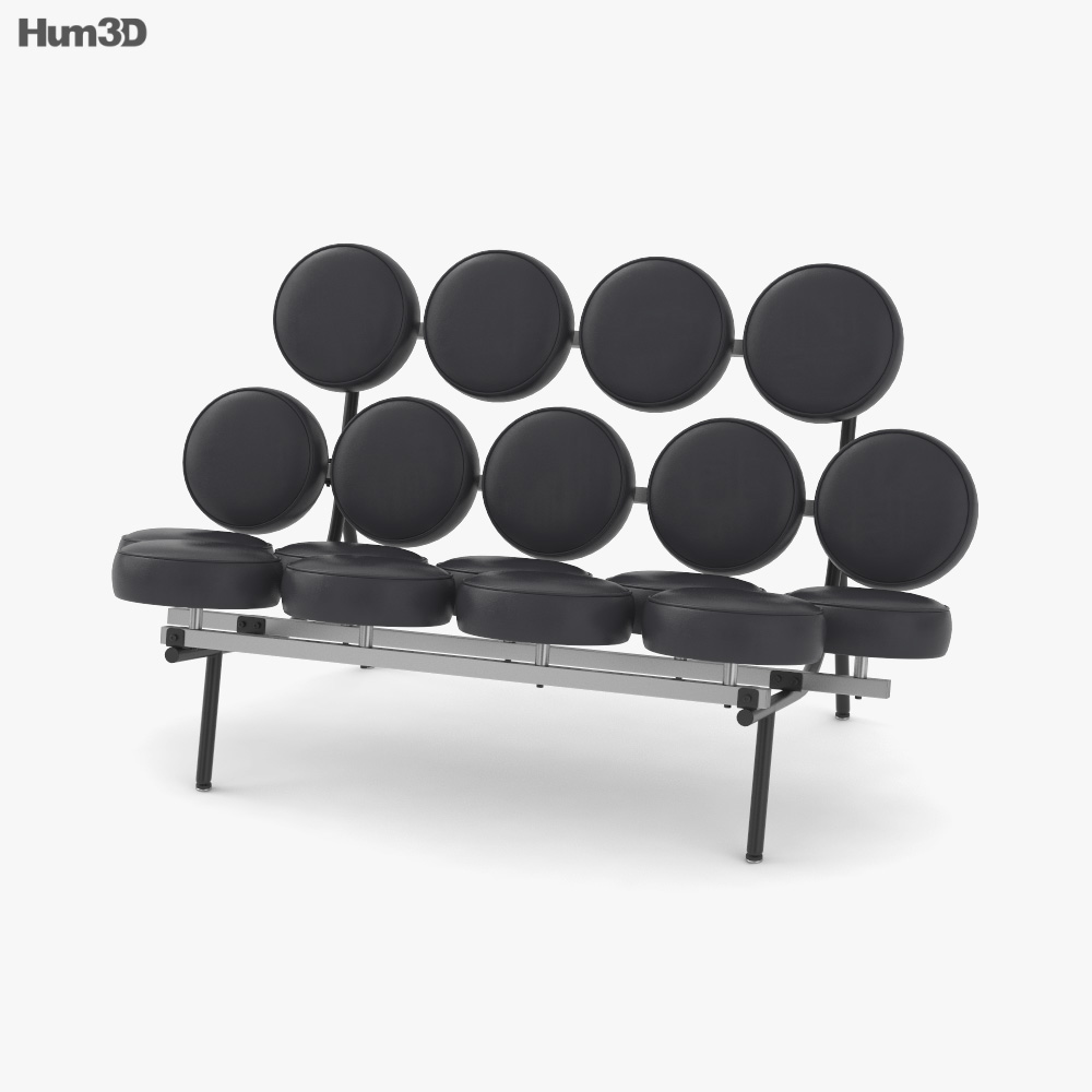 Herman Miller Nelson Marshmallow Sofa Modèle 3D