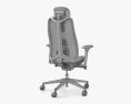 Herman Miller Vantum Cadeira de jogos Modelo 3d