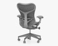 Herman Miller Mirra 2 black Office chair Modello 3D