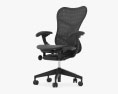 Herman Miller Mirra 2 black Office chair Modèle 3d