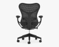 Herman Miller Mirra 2 black Cadeira de Escritório Modelo 3d