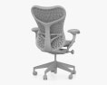 Herman Miller Mirra 2 black Office chair 3D модель