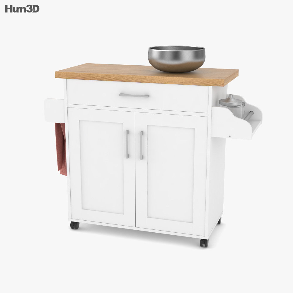 Hodedah Kücheninsel 3D-Modell