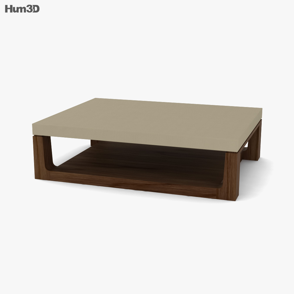 Holly Hunt Mojave Cocktail table 3D model