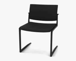 Holly Hunt Shadow Dining chair 3D model