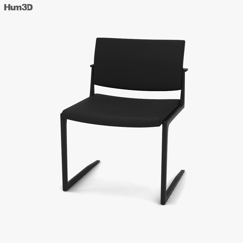 Holly Hunt Shadow Dining chair 3D model