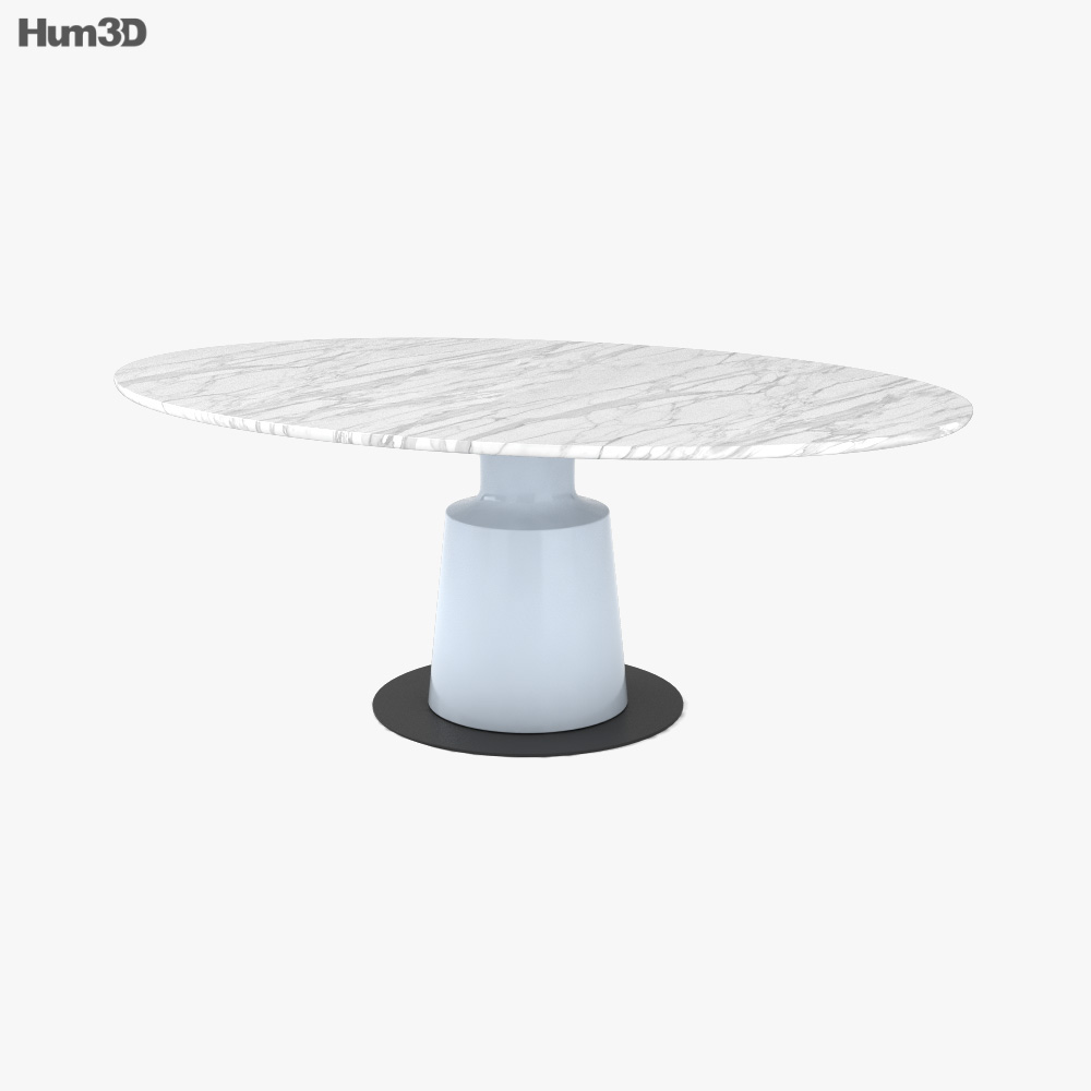 Holly Hunt Peso Dining table 3D model