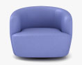 Holly Hunt Sumo Lounge chair Modello 3D