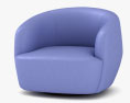 Holly Hunt Sumo Lounge chair 3D модель