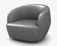 Holly Hunt Sumo Lounge chair 3d model