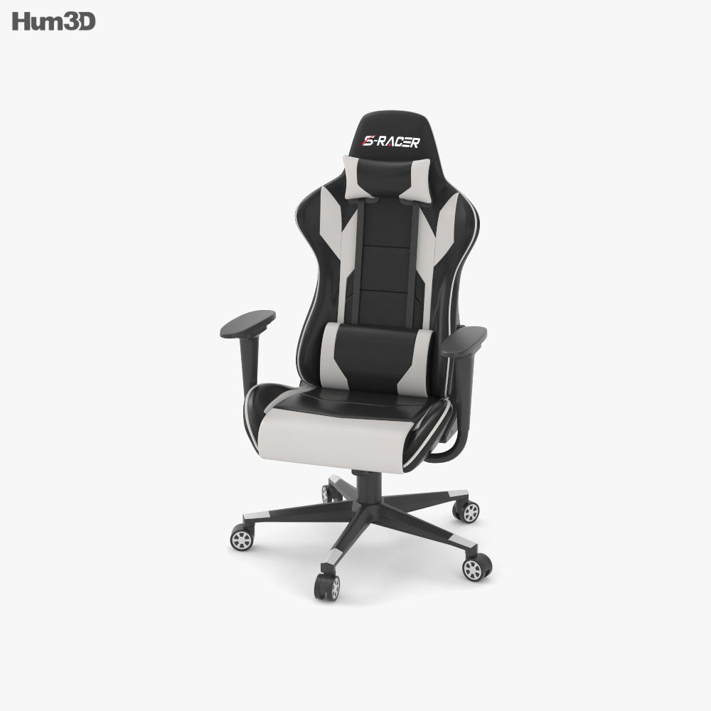 Homall Racer Gaming chair 3D model