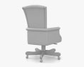 Hooker Home Office Samuel Executive 回転椅子 3Dモデル