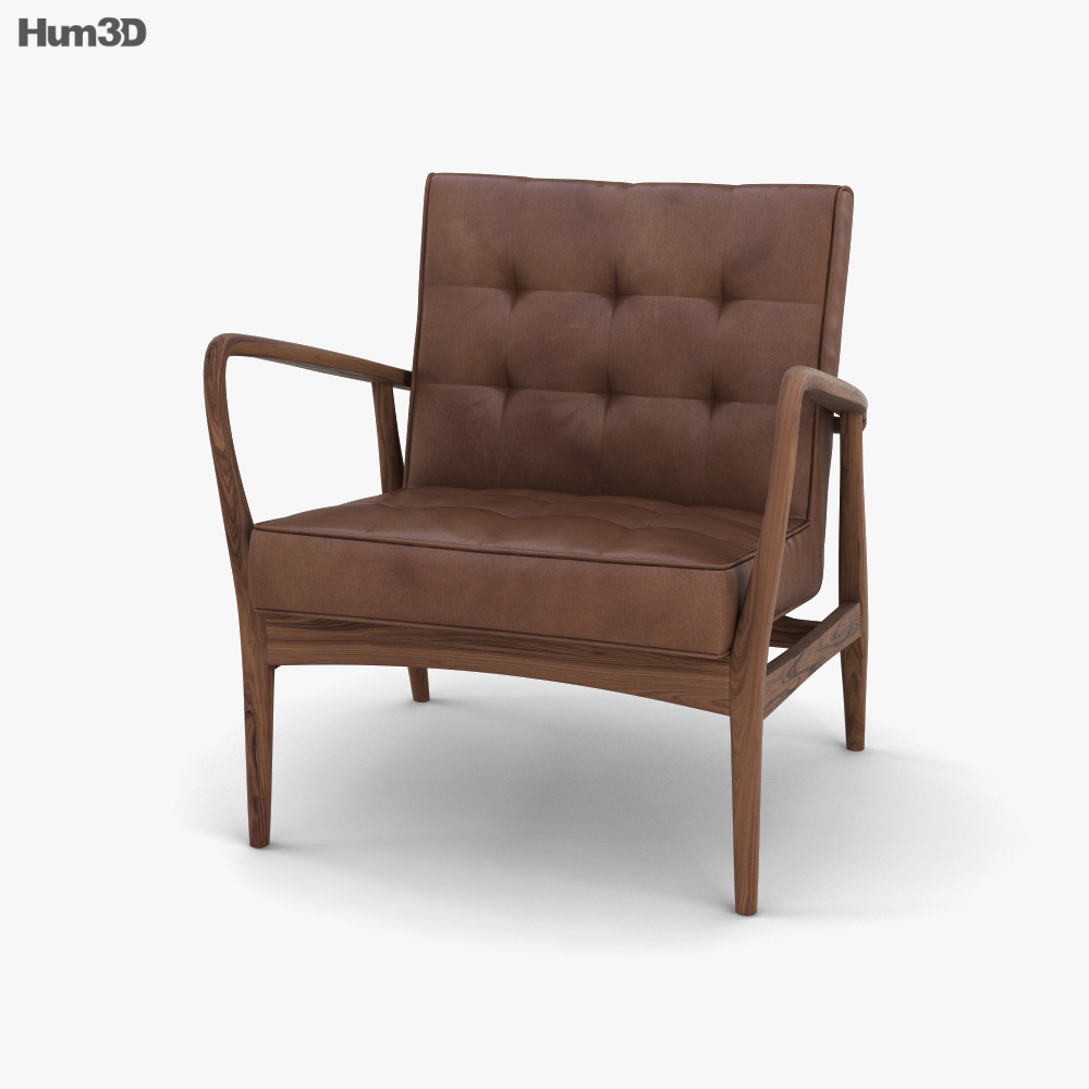 Humber Vintage armchair 3D model