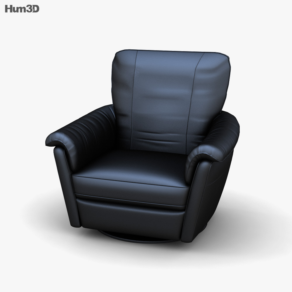 IKEA ALVROS Swivel armchair 3D 모델 