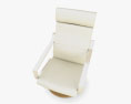 IKEA POANG Swivel 扶手椅 3D模型