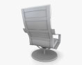 IKEA POANG Swivel armchair 3D 모델 