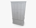 IKEA BIRKELAND 衣柜 3D模型