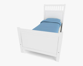 IKEA HEMNES Bed 3D model