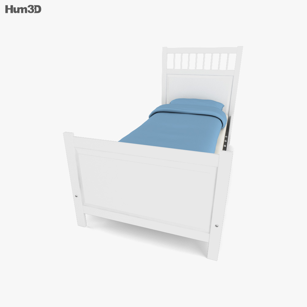 IKEA HEMNES Cama Modelo 3D