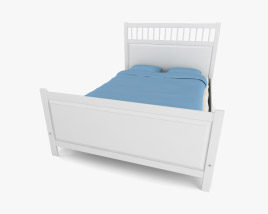 IKEA HEMNES ベッド 2 3Dモデル