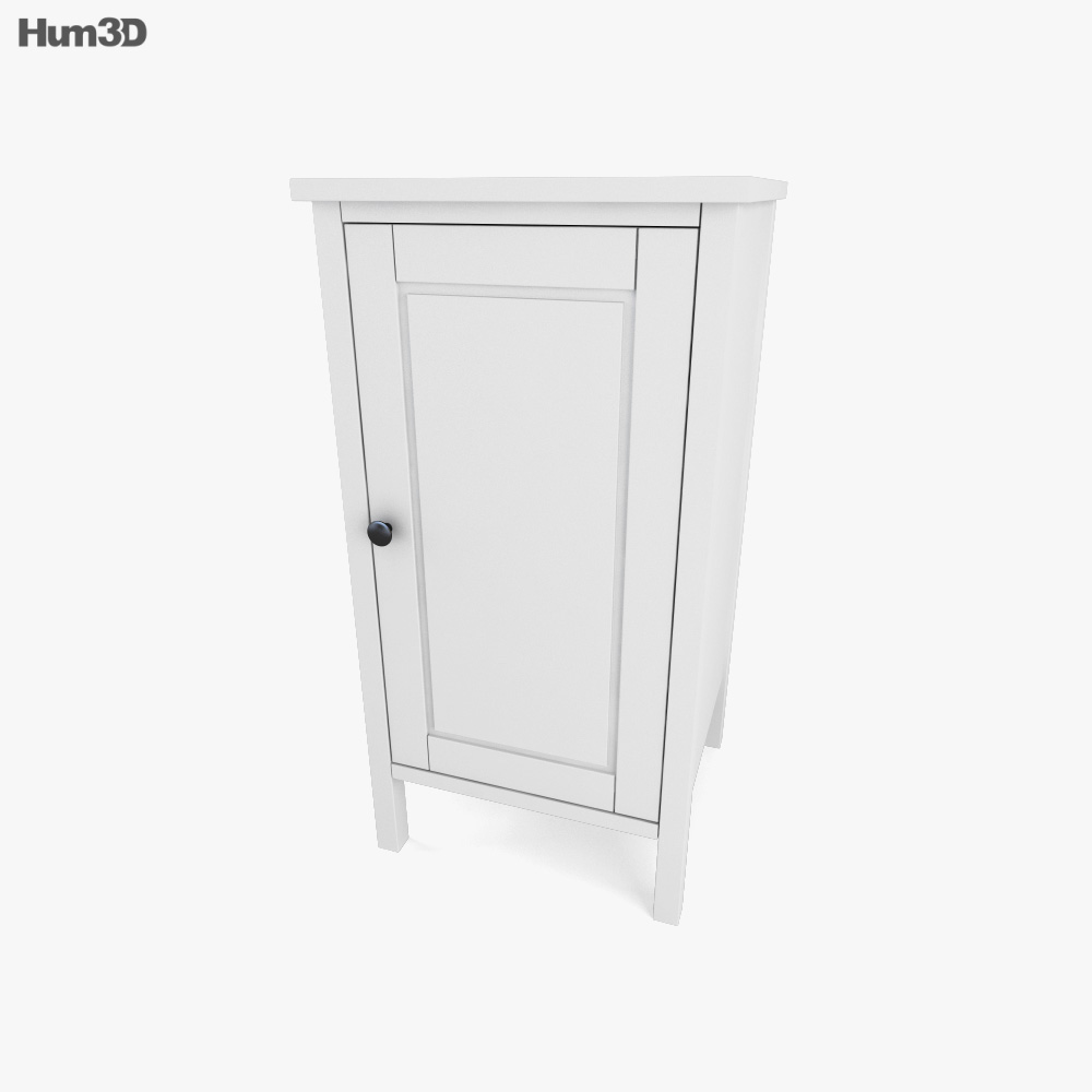IKEA HEMNES Comodino 2 Modello 3D
